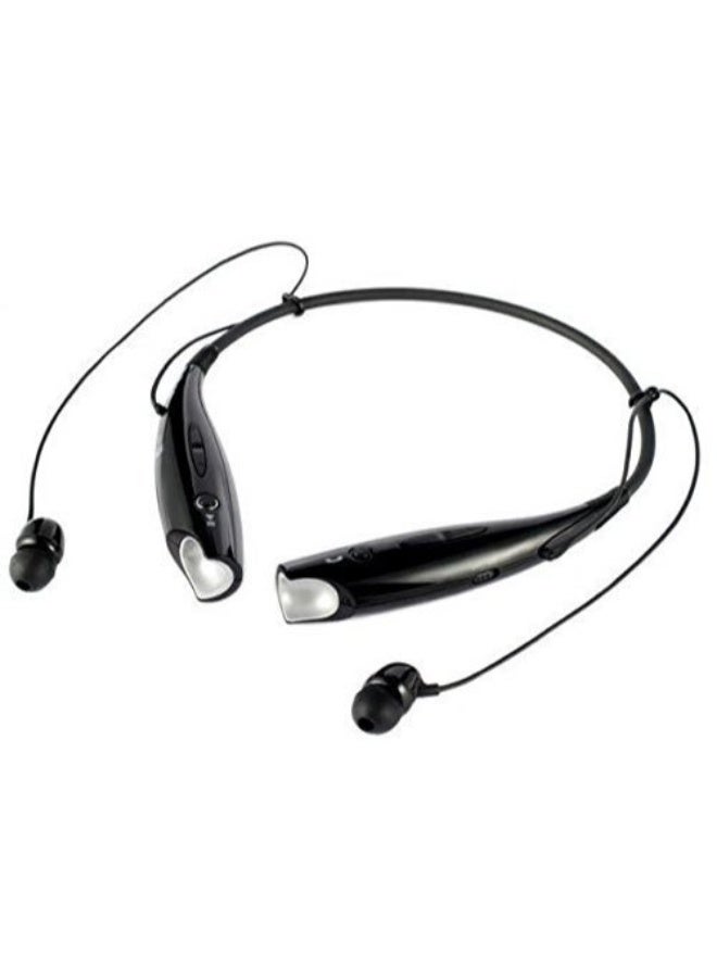 BHS HBS-730 Wireless Bluetooth Stereo Headset -  Black - Image 3